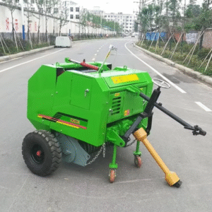 Round Straw Hay baler