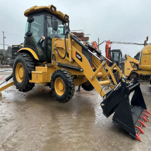 CAT 420F backhoe